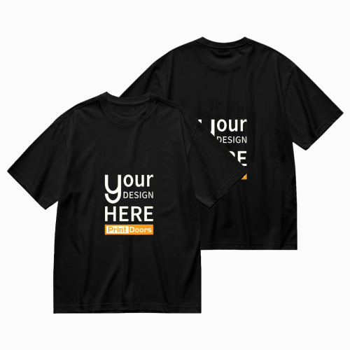 Double-Sided Printed Men's T-shirt （DTF）| 200GSM Cotton (Made in UK)