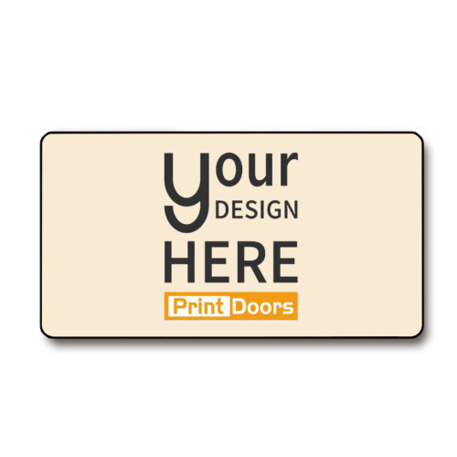 Black Lock Edge Mouse Pad (16×30inch)｜Polyester