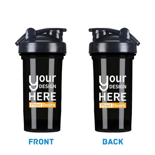 Personalised Protein Shaker Bottle,Fitness Shaker Cup(500ml/18oz)| Plastic