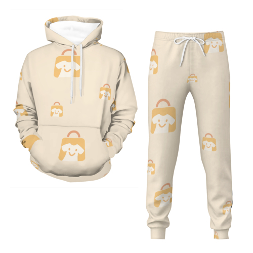 All-Over Print Men's Adult Lightweight Hoodie Set | Air Layer