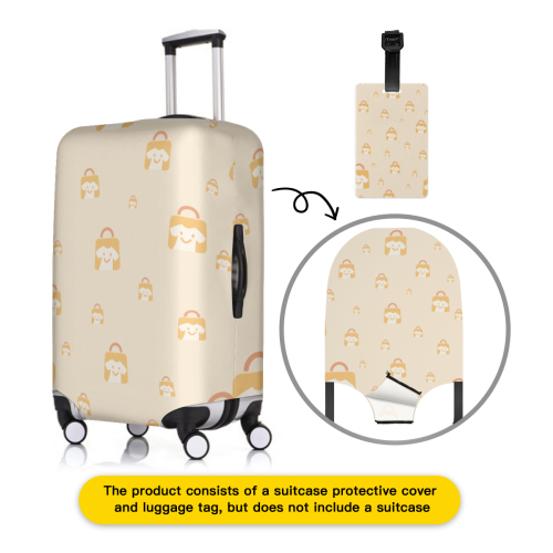 Luggage Cover And Luggage Tag Set｜Polyester