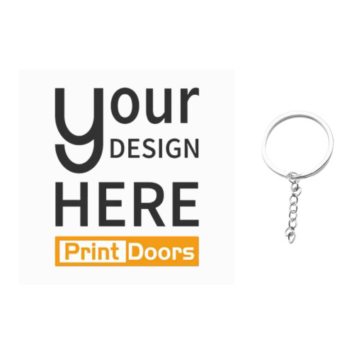Customizable Exterior Contour Keychains(Single Sided Printing) | Acrylic