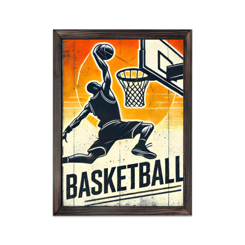 Wood Framed Wall Art 12x16in | Wood (Made in USA)