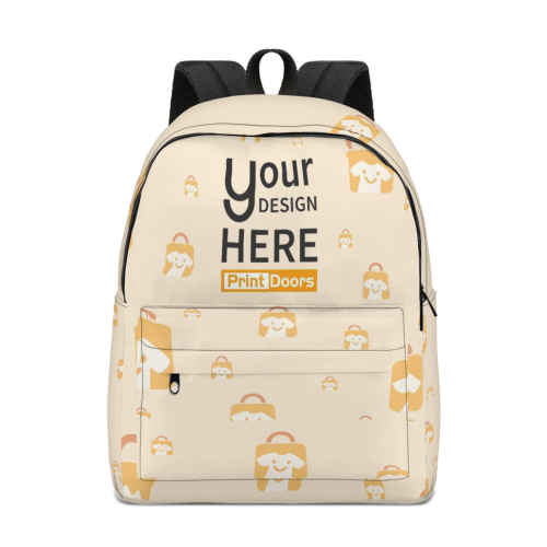 Personalized Lightweight School Bag (No Side Pockets) | Polyester