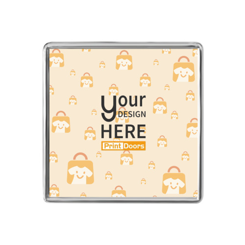 Round Badge | Square Steel