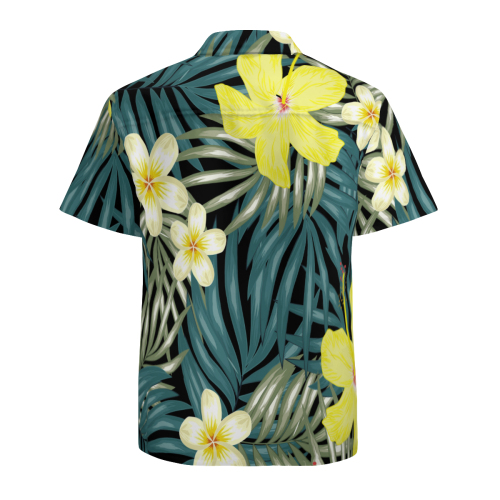 All-over Print Pocket Hawaiian Shirt - Print On Demand