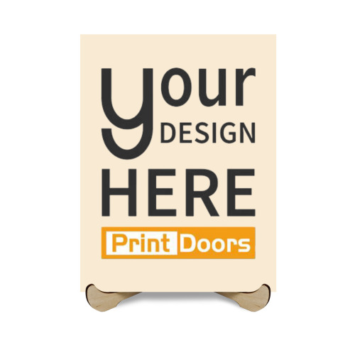 Personalized 2 Layers Wooden Plaque(Vertical) | Wood