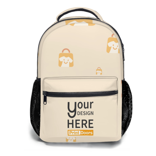 All-Over Print Student School Bag(Multi-Faceted Design） | Oxford Fabric