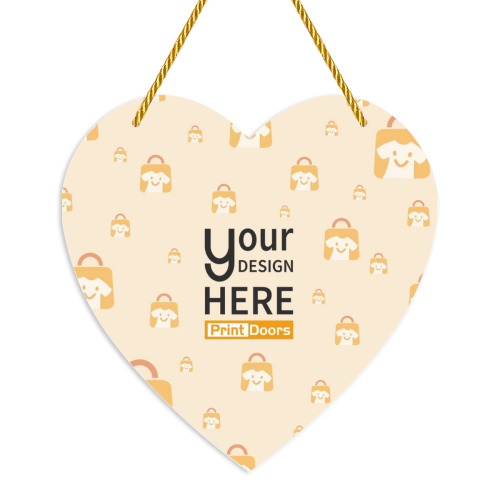 Personalized Heart-shaped Ornament | Acrylic (Made in USA）