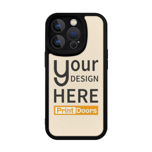 iPhone15 Pro Leather Phone Case | Silicone