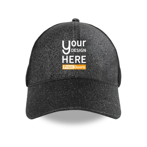Women's Sequin Mesh Cap | Polyester