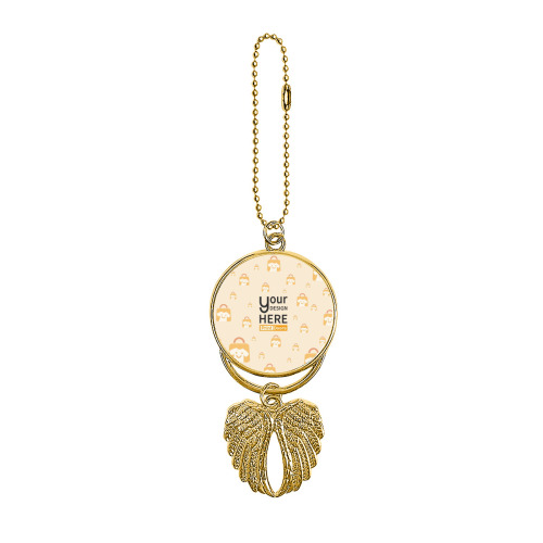 Angel Wings Car Pendant | Stainless Steel
