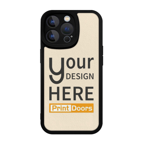 iPhone15 ProMax Leather Phone Case | Silicone