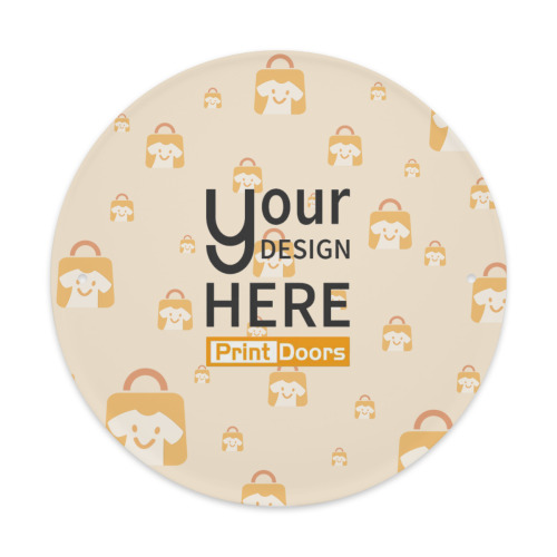 Round Metal Sign (8x8 inch) | Tinplate 135g (Made in USA)