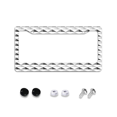 Round hole license plate holder (UV printing)｜Aluminium oxide