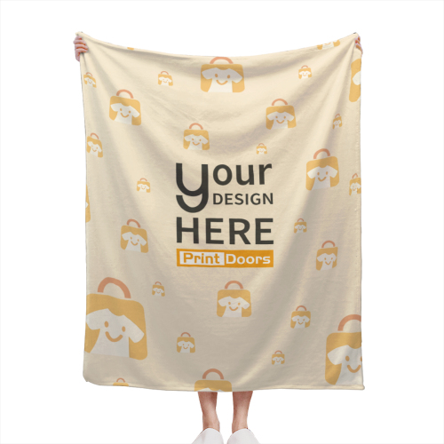 Single-Sided Printed Blanket (Vertical) | 350GSM Flannel