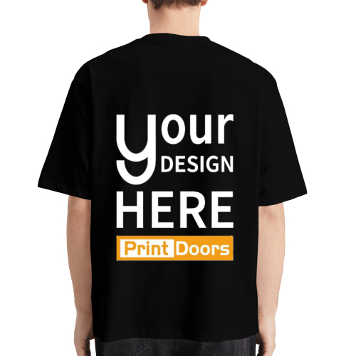 Single Side Printed Men's T-Shirt （European Size）(Customized Back)（DTF）| 180GSM Cotton (Made in USA）