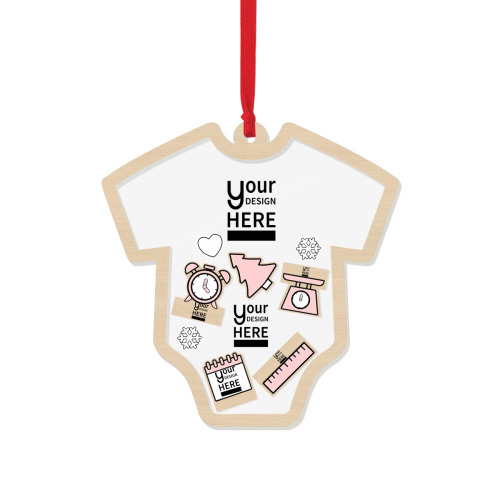 Personalized 4D Shake Babies Ornament,Christmas Ornament | Acrylic