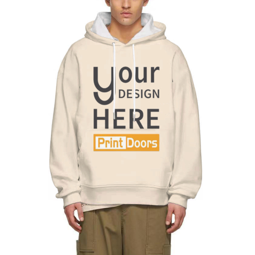 All-Over Print Men's Lightweight Hoodie (Multi-faceted Design) | 200GSM Air Layer Fabric