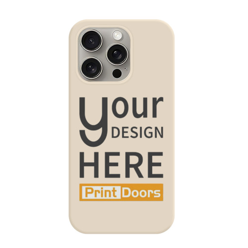 iPhone 15 Pro Large Hole Design Shockproof Protective Case | Liquid Silicone