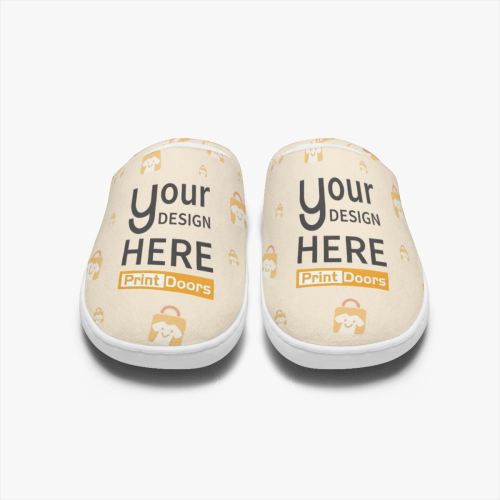 Personalized Warm Cotton Slippers | Flannel