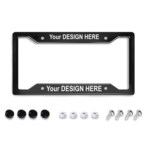 Four-hole license plate (laser)｜Aluminium oxide