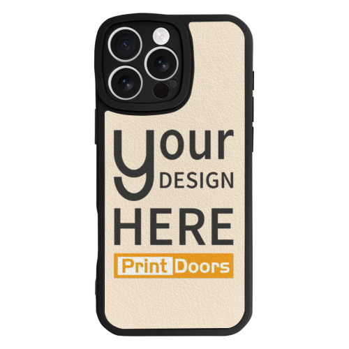 iPhone16 Pro Max Leather Case | Silicone