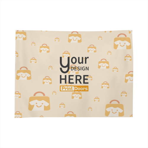 Single-Sided Printed Square Tablecloth(12*18inch) | Polyester (Made in USA)