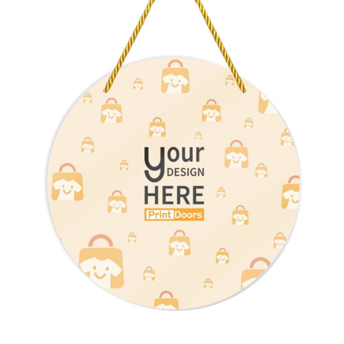 Personalized Custom Round Ornament | Acrylic (Made in USA)