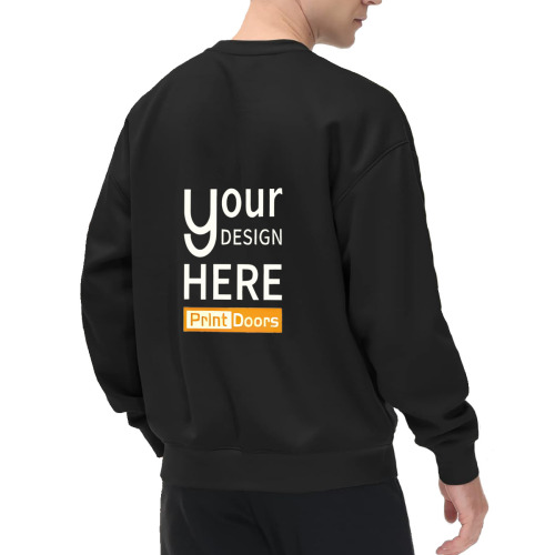 Men's Crew Neck Sweatshirt (Custom Back) | 280GSM Polyester (Made in USA)