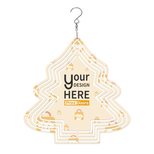 Mandala Wind Chime（Christmas Tree） | Tinplate (Made in USA)