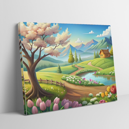 Decorative Painting (Thickened) (5:4) | Polyester (Made in USA)