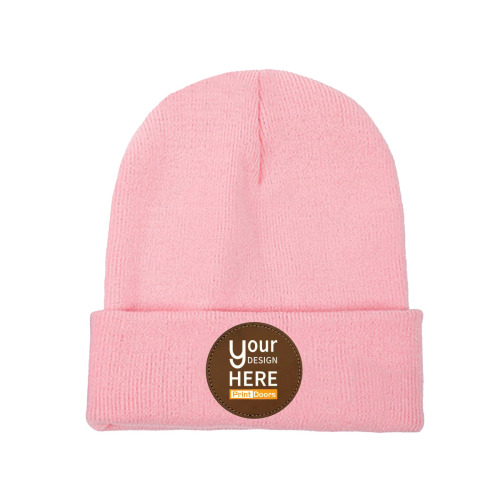 Knitted Hat(Circle Logo)(UV Printing) | Polyester