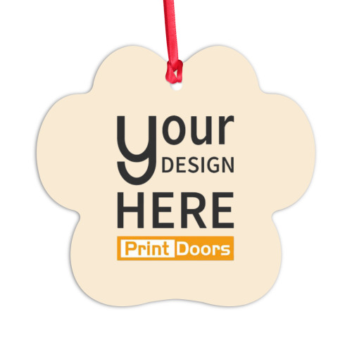 Christmas Day cloud shaped Ornaments (single-sided printing) | High quality metal aluminum