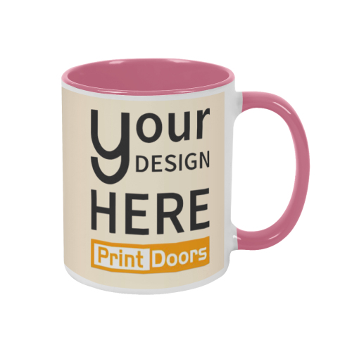 11oz Personalized Two-Tone Mug | Ceramic (Made in USA）