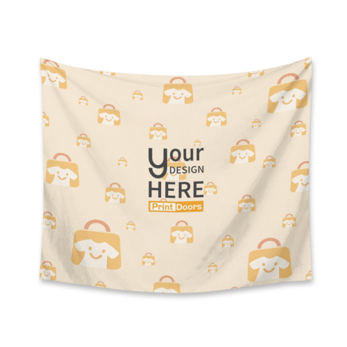 Single-sided Print-Tapestry (50*60inch) (with hooks) | Linen (Made in USA)