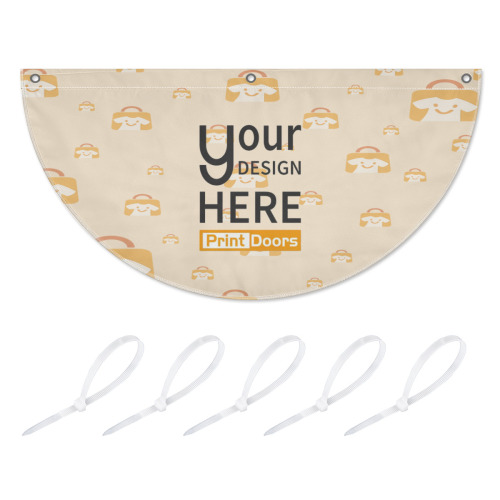 Semi-circular Flag | Polyester