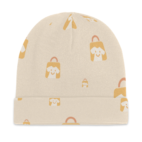 All-Over Print Knit Hat (Thick Version) | Polyester