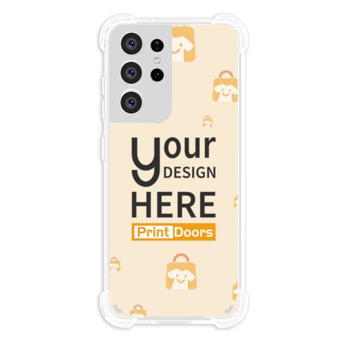 Customized Samsung Galaxy S21 Ultra Four-Corner Anti-Fall Phone Case | TPU