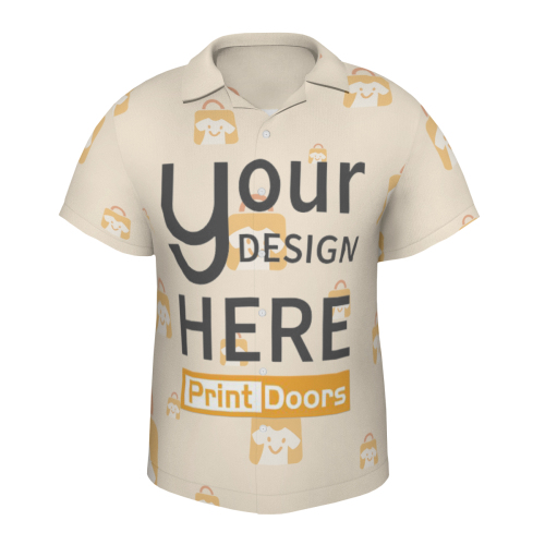 All-Over Print Hawaiian Shirt（No chest pocket) | Polyester