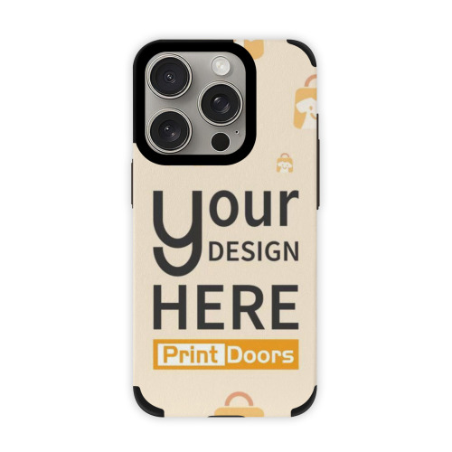 iPhone 15 Pro Leather Protective Case | PU