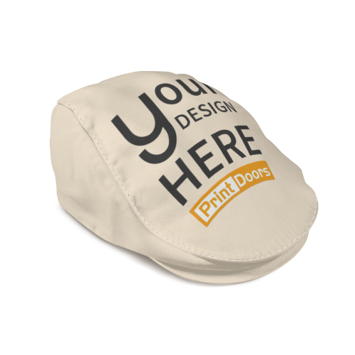 All Over Print Beret Hat, Jeff Cap | Twill Sanding
