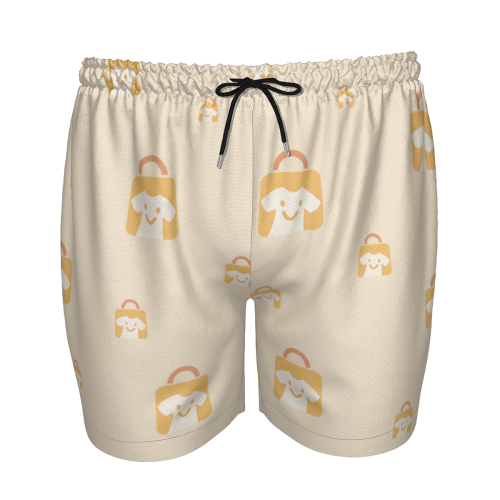 All-Over Print Short Sports Beach Shorts (Multifaceted Design) | Polyester