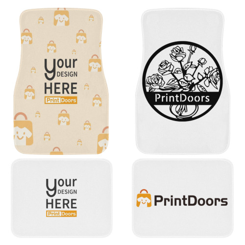 Car floor Mats (4 Individually Designed Pieces) | Rubber