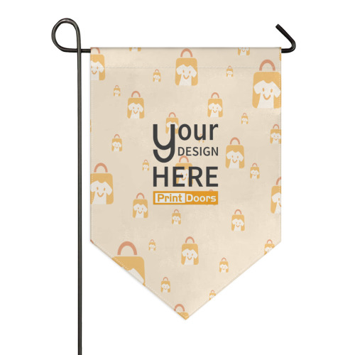 Double-Sided Printed Triangular Garden Flag (28*40inch) (Thickened) | Polyester (Made in USA)