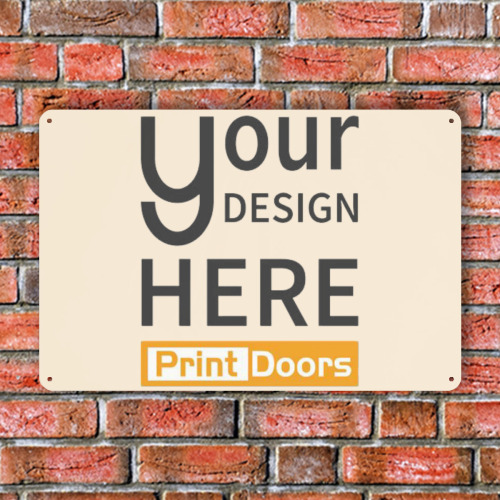 Rectangular Metal Sign (8x12inch) | Tinplate (Made in USA）
