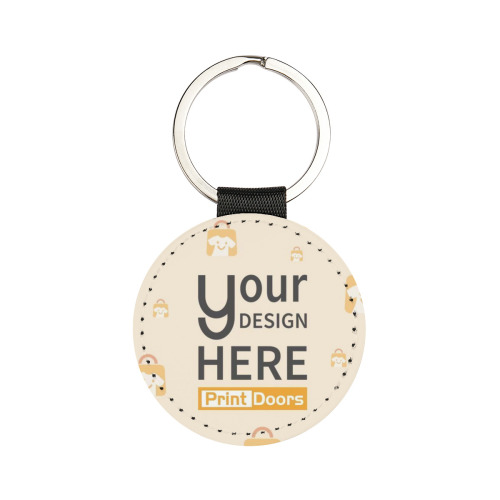 Round Keychain | PU