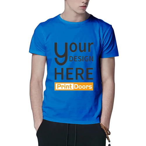 Men's Short Sleeve Cotton EU size T-Shirt (DTF) | Cotton