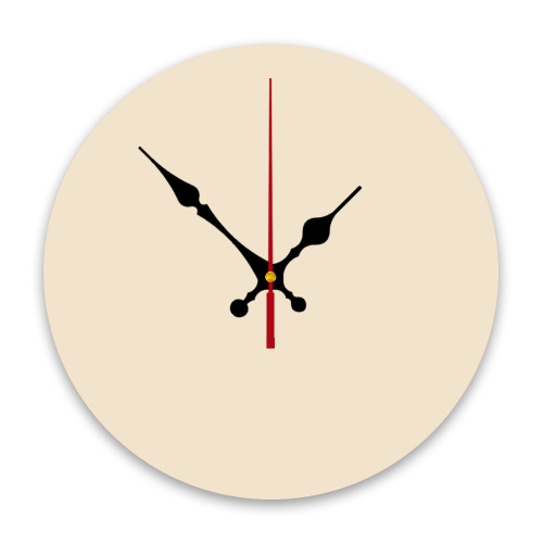 Round Wall Clock | MDF (Made in USA）