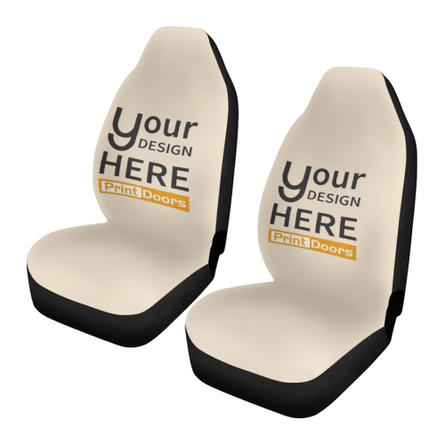 Car Seat Cushion Protectors (Two Front Seats) | Polyester and Milk Silk Fabric